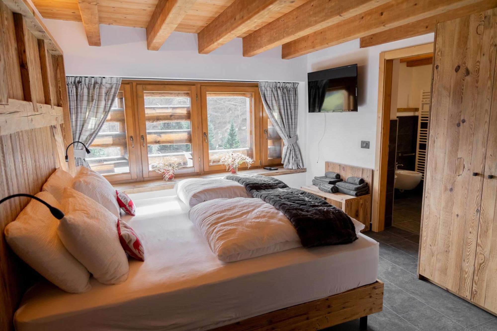 Chalet Al Maso Val Calamento Telve Esterno foto