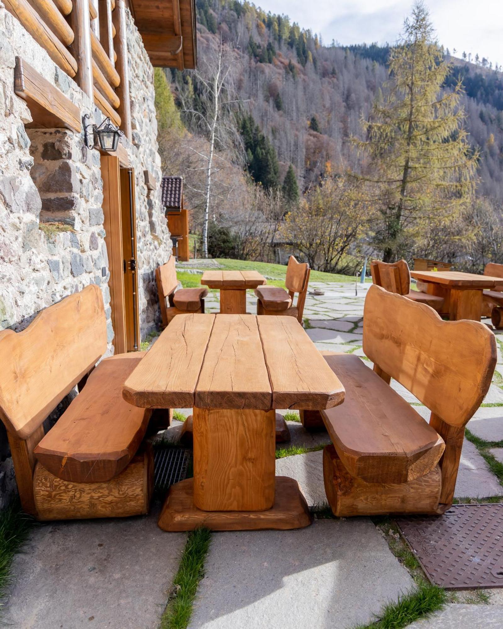 Chalet Al Maso Val Calamento Telve Esterno foto