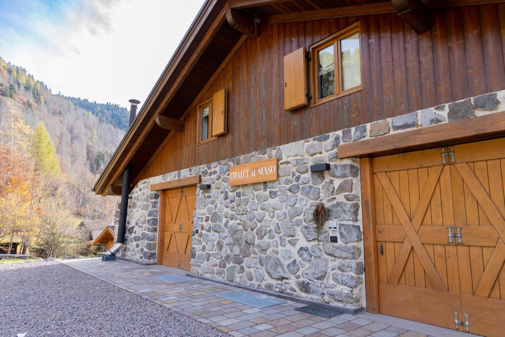 Chalet Al Maso Val Calamento Telve Esterno foto