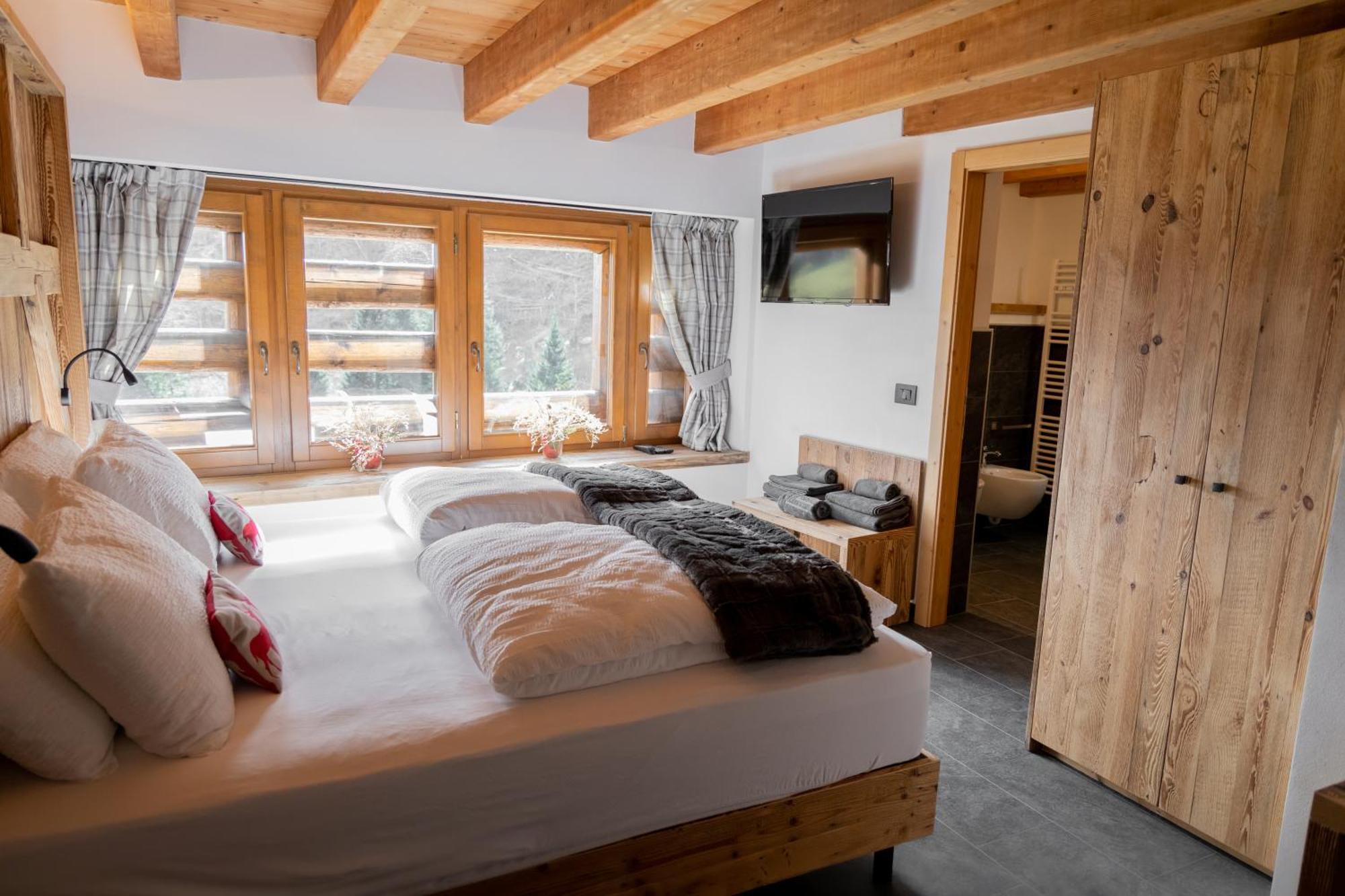 Chalet Al Maso Val Calamento Telve Esterno foto