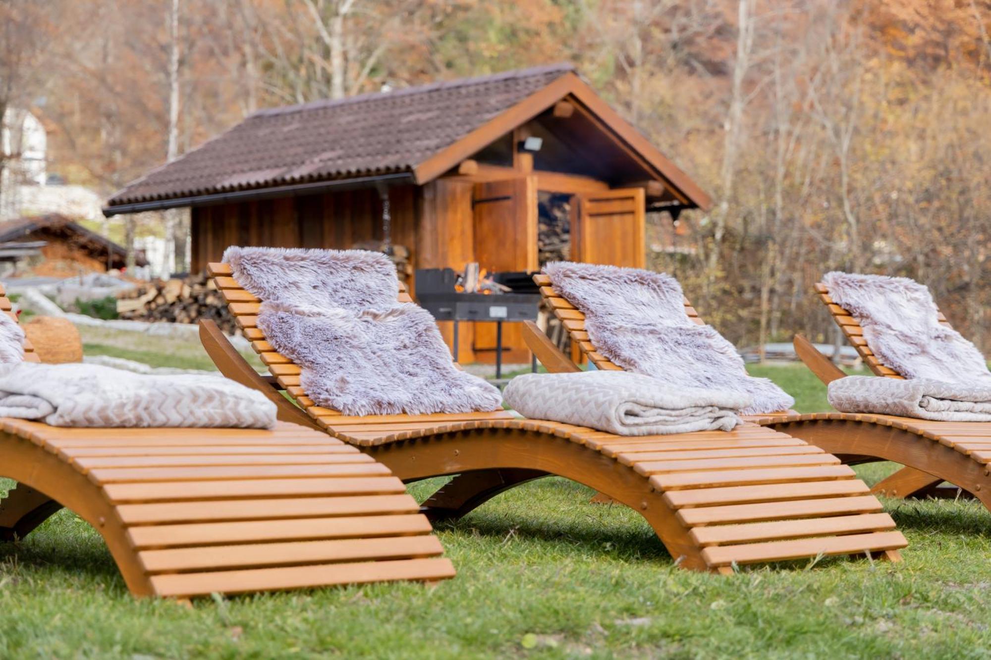 Chalet Al Maso Val Calamento Telve Esterno foto